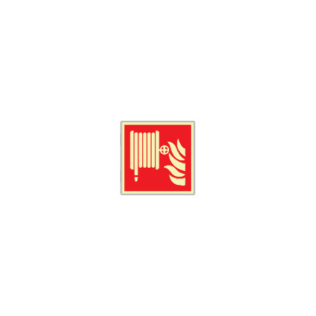 Segnale monofacciale fotoluminescente METAL Lancia antinc. ENISO7010
