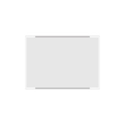 Segnale alluminio METALSIGN monofacciale colore BIANCO