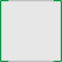 Segnale alluminio METALSIGN monofacciale colore VERDE