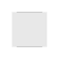 Segnale alluminio METALSIGN monofacciale colore BIANCO