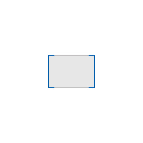 Segnale alluminio METALSIGN monofacciale colore BLU
