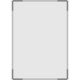 Segnale alluminio METALSIGN monofacciale 420x297 neutro