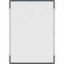 Segnale alluminio METALSIGN monofacciale colore ANTRACITE
