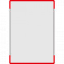 Segnale alluminio METALSIGN monofacciale colore ROSSO