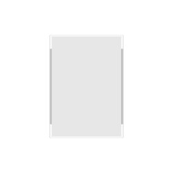 Segnale alluminio METALSIGN monofacciale colore BIANCO