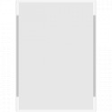 Segnale alluminio METALSIGN monofacciale colore BIANCO