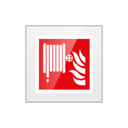 Targa Plexi monofacciale Lancia antincendio fiss. inv. EN ISO 7010 F002