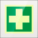 Targa Plexi monofacc. Pronto soccorso fiss. invisib. EN ISO 7010
