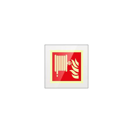 Targa Plexi monofac. Lancia Antincen. fiss. invisib. EN ISO 7010 F002