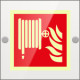 Targa Plexi monofacciale Lancia Antincendio EN ISO 7010 F002