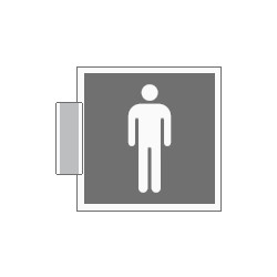 Sistema COLORFIX GRIGIO bifacciale Toilette Uomo