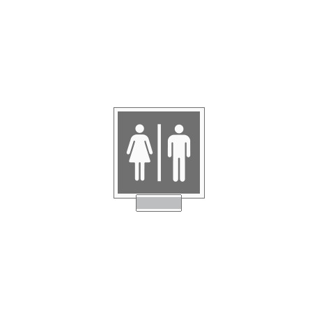 Sistema COLORFIX GRIGIO monofacciale Toilette Donna/Uomo