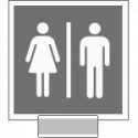 Sistema COLORFIX GRIGIO monofacciale Toilette Donna/Uomo