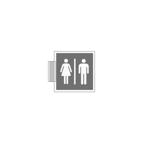 Sistema COLORFIX GRIGIO bifacciale Toilette Uomo/Donna
