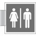 Sistema COLORFIX GRIGIO bifacciale Toilette Uomo/Donna