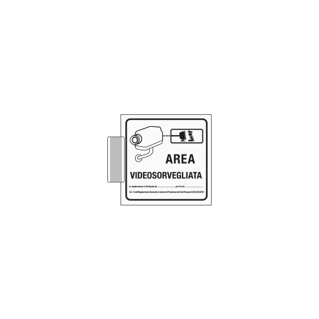 Sistema COLORFIX GRIGIO bifacciale Area Videosorveglianza (agg. GDPR)