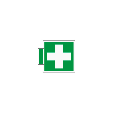 Sistema COLORFIX VERDE bifacciale Pronto soccorso EN ISO 7010