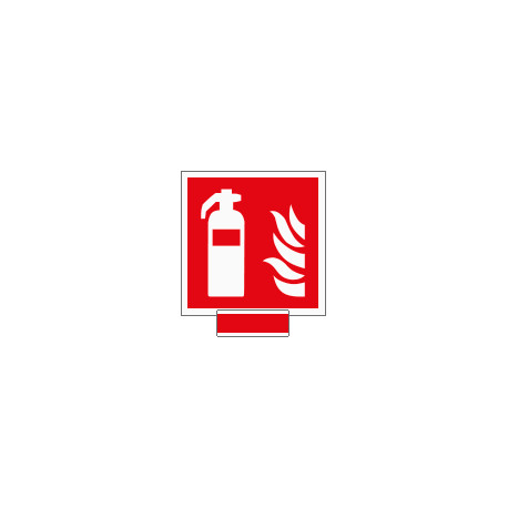 Sistema COLORFIX ROSSO monofacciale Estintore EN ISO 7010