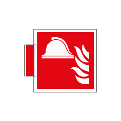 Sistema COLORFIX ROSSO bifacciale Presidio Antincendio EN ISO 7010