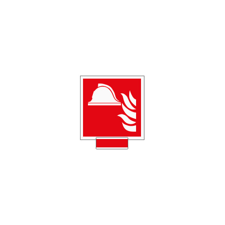 Sistema COLORFIX ROSSO monofacciale Presidio Antincendio EN ISO 7010