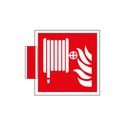 Sistema COLORFIX ROSSO bifacciale Lancia Antincendio EN ISO 7010
