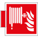 Sistema COLORFIX ROSSO bifacciale Lancia Antincendio EN ISO 7010