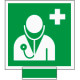 Sistema COLORFIX VERDE monofacciale Personale Medico EN ISO 7010