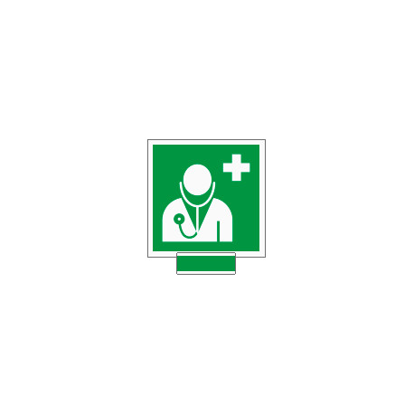 Sistema COLORFIX VERDE monofacciale Personale Medico EN ISO 7010