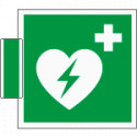 Sistema COLORFIX VERDE bifacciale Defibrillatore EN ISO 7010