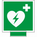 Sistema COLORFIX VERDE monofacciale Defibrillatore EN ISO 7010