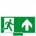 Sistema COLORFIX VERDE monofacciale Uscita Emerg. avanti EN ISO 7010