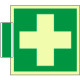 Sistema COLORFIX VERDE bifacc. luminescente Pronto soccorso ISO 7010