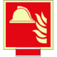 Sistema COLORFIX ROSSO monofacc. luminescente Pr. Antincendio ISO 7010