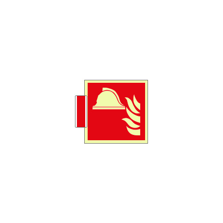 Sistema COLORFIX ROSSO bifacc. luminescente Pres. Antinc. EN ISO 7010