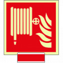 Sistema COLORFIX ROSSO monofacc. luminescente Lancia Antinc. ISO 7010