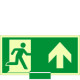 Sistema COLORFIX VERDE monofacc. luminesc. Usc. Em. avanti EN ISO 7010
