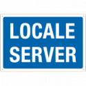 Cartello informazione LOCALE SERVER