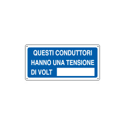 Cartello informazione questi conduttori hanno
