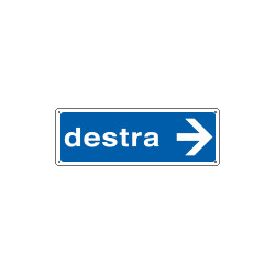 Etichetta adesiva destra