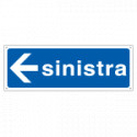 Cartello informazione sinistra