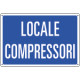 Etichetta adesiva LOCALE COMPRESSORI