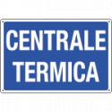 Cartello informazione CENTRALE TERMICA
