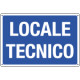 Etichetta adesiva LOCALE TECNICO