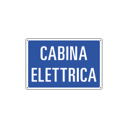 Etichetta adesiva CABINA ELETTRICA