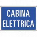 Etichetta adesiva CABINA ELETTRICA