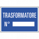 Cartello informazione TRASFORMATORE N.
