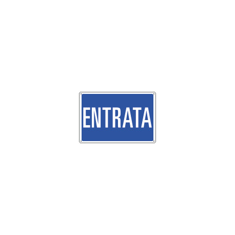 Etichetta adesiva ENTRATA
