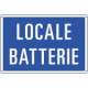 Etichetta adesivainf. LOCALE BATTERIE
