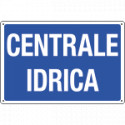 Cartello informazione CENTRALE IDRICA