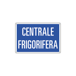 Etichetta adesiva CENTRALE FRIGORIFERA